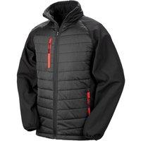 Result Women's Compass Soft Shell Jacket in Jet Black | Size: 3XL