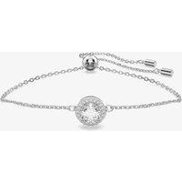 Swarovski Women's Constella Round Halo Toggle Bracelet 5636266 in Silver | Size: Adjustable