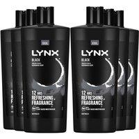 Lynx Men's Black 'Shower Gel' with Frozen Pear Fragrance 700ml, 6 Pack