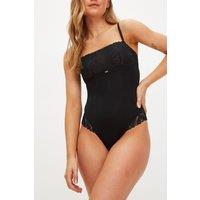 Knickerbox Women's Harper Bandeau Body in Black | Size: 10