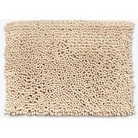 Allure Bath Fashions Jumbo Bobble Bath Mat - Non Slip, Luxury Deep Pile Bath Rug in Beige