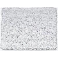 Allure Bath Fashions Jumbo Bobble Bath Mat - Non Slip, Luxury Deep Pile Bath Rug in White