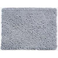 Allure Bath Fashions Jumbo Bobble Bath Mat - Non Slip, Luxury Deep Pile Bath Rug in Light Grey