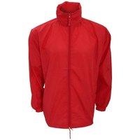 Kariban Men's Casual Windbreaker Jacket in Red | Size: Small