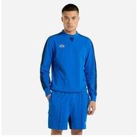 Umbro Men's Panelled Relaxed Fit Sweatshirt in Bright Blue | Size: Medium