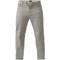 Duke Clothing Men's Rockford Comfort Fit Jeans in Stone | Size: 30L