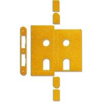 Loops Universal UK Intumescent Lock Protection Kit Suitable for Din Locks FD30/60