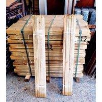 F&G Supplies 20 x Square & Pointed Wooden HC4 Pressure Treated Tree Stakes/Posts in Not Applicable | Size: 1.2m tall x 32mm wide