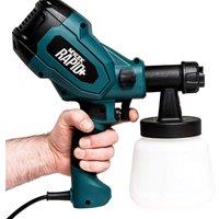 MYLEK Electric Paint Sprayer Gun Kit 400W - 2 Cups, 2 Air Filters & More in Blue