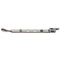 Loops Bulb Ended Casement Window Stay 267 x 16mm Satin Nickel Pear Drop Stay in Metallics
