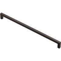 Loops Square Block Handle Pull Handle 330 x 10mm 320mm Fixing Centres Matt Black