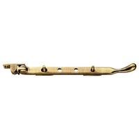 Loops Bulb Ended Casement Window Stay 267 x 16mm Florentine Bronze Pear Drop Stay