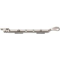 Loops Victorian Casement Window Stay 210mm Length 2 Pins Included Polished Chrome