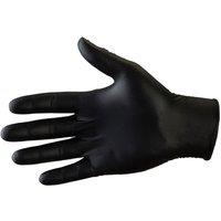 McAlpine Biodegradable Nitrile Powder Free Gloves Extra Large Box of 100 in Black