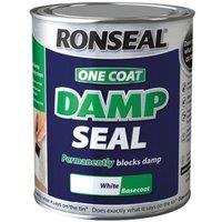 Ronseal One Coat Damp Seal White 2.5 Litre | Size: 2.5L