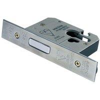 Loops Euro Profile High Security Cylinder Deadlock Replacement Case Only Satin Steel in Metallics