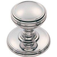 Loops Ringed Tiered Cupboard Door Knob 38mm Diameter Polished Chrome Cabinet Handle