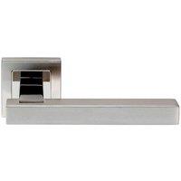 Loops PAIR Square Cut Straight Bar Handle Concealed Fix Polished & Satin Steel in Metallics