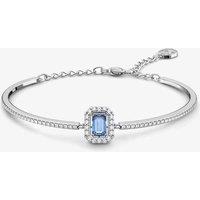 Swarovski Women's Millenia Blue & White Crystal Bangle 5620556 in Silver