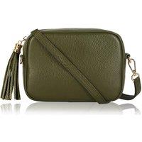 Betsy & Floss Women's Verona' Crossbody Tassel Bag in Olive