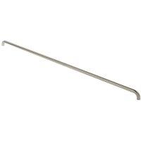 Loops Round D Bar Pull Handle 1830 x 30mm 1800mm Fixing Centres Satin Steel in Metallics