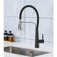 Flexible Silicone Pull-Down Kitchen Faucet