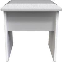 Ready Assembled 2 U Harrow Stool (Ready Assembled) in White