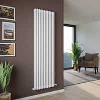 Agadon Kylo 3 Column Radiator in White | Size: 600mm x 650mm