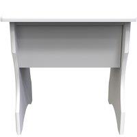 Ready Assembled 2 U Kendal Stool (Ready Assembled) in Off-White