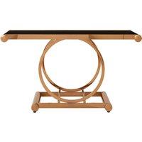Orsina Contemporary Design Rose Gold Console Table, Versatile Hallway Table, Easily Maintained Modern Console Table
