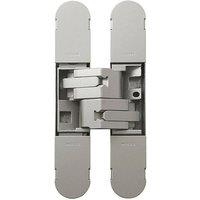 Loops 160 x 32mm Concealed Heavy Duty Hinge Fits Unrebated Doors Champagne