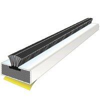 Loops 25 PACK Fire & Smoke Door Strip 2100 x 15 x 4mm Intumescent Fire Stop White