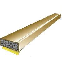 Loops 25 PACK Fire Door Seal Strip 2100 x 10 x 4mm Intumescent Fire Stop Brown