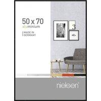 nielsen Pixel 50x70cm Picture Frame (20"x28") - Aluminium with Glass Front in Black | Size: 50x70 cm