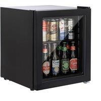 Willow Table Top 48L Beverage Cooler in Silver