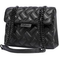 Raffaella Women's Quilted Chain Shoulder Bag in Black