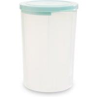 Orsina Ample Storage 2.25 Ltr Three Section Storage Container, Clear Food Organizer, Versatile Food Container