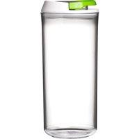 Orsina Transparent Food Storage Container, Storage Jar with Airtight Seal Lid, Coffee, Tea & Sugar Canister for Home in Clear