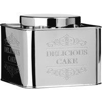 Orsina Chai Storage Cake Tin in Silver