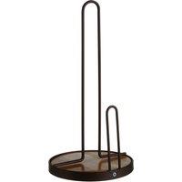 Orsina Functional Bronze Powder Coated Kitchen Roll Holder, Stylish Paper Roll Holder, Freestanding Roll Holder in Brown
