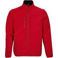 SOL'S Men's Falcon Soft Shell Jacket in Wine | Size: Small