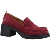 Hush Puppies Women's 'Adelaide' Slip On Shoes in Dark Red | Size: 5