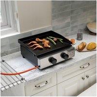 17-Inch Stainless Steel Propane Griddle Gas Griddle