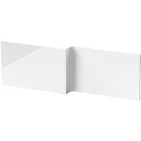 Balterley Gloss White L Shape Shower Bath MDF Front Panel 1700mm