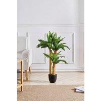 Living and Home 100Cm H Decorative Plant Artificial Persian Grass in Pot in Green