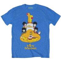 Beatles Yellow Submarine Submarine T-Shirt in Blue | Size: 13-14 Years