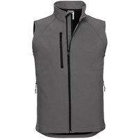 Russell Men's Softshell Gilet in Dark Grey | Size: Small
