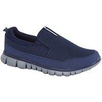 Dek Men's Superlight Neptune Slip On Trainers in Navy | Size: 7