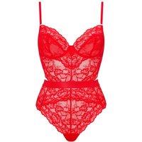 Ann Summers Women's Hold Me Tight Body in Red | Size: Large