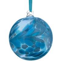 Sienna Glass Angel Orb - Archangel Sandalphon Turquoise in Blue